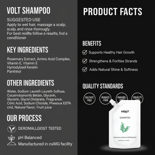 Rosemary Amino Acid Shampoo