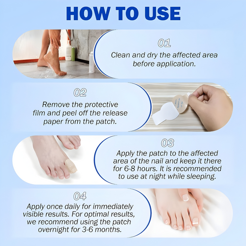 21Pcs Fungal Nail Patches